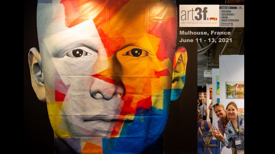 Международная выставка искусства art3f в Мюлюзе (июнь 2021)