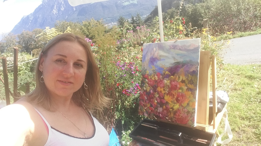 Пленэрная живопись. Мой опыт пленэров в Швейцарии. Часть 1