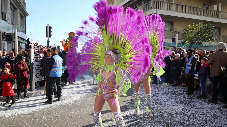 Лазурный берег: Карнавал в Ментоне