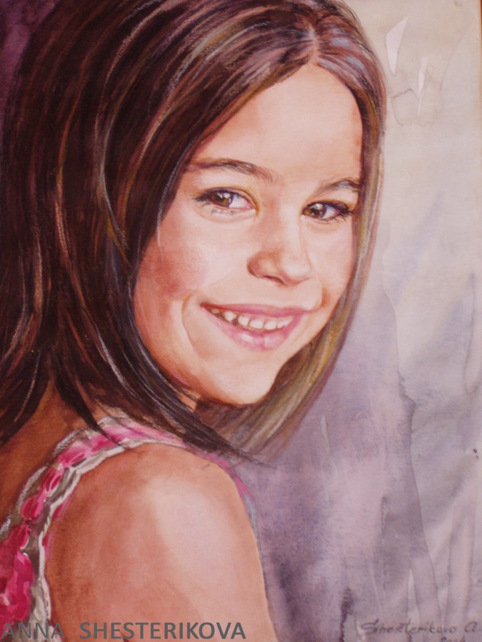 The portrait of Ivana