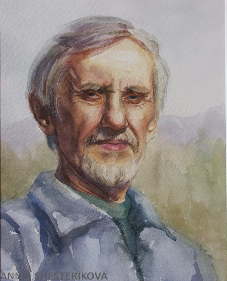 Портрет учителя Юрия Ефимовича Колдаева