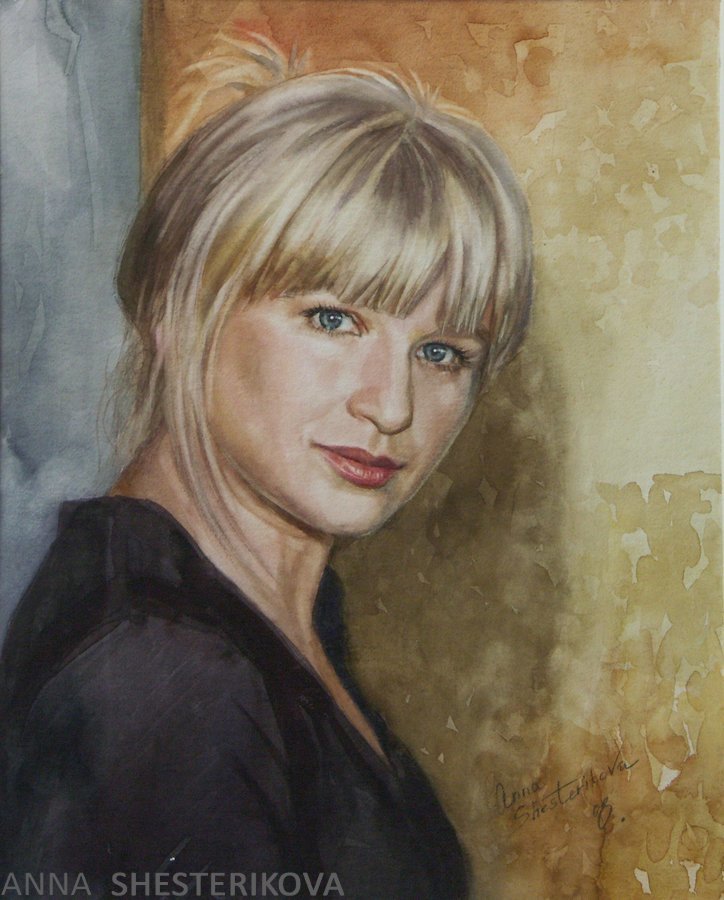 The portrait of Olga Echser