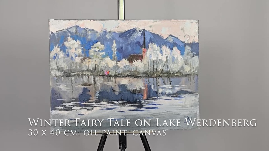 Winter Fairy Tale on Lake Werdenberg