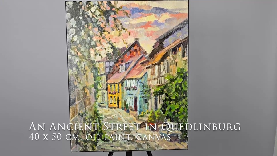 An Ancient Street in Quedlinburg