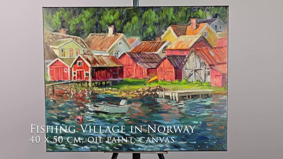 Fishing Village in Norway