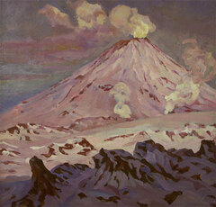 У вершин Карякского вулкана